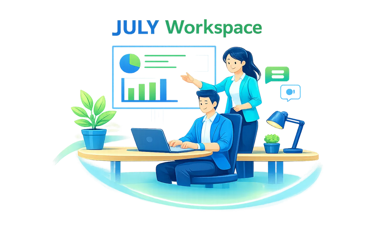 JULY Workspace
